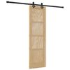 vidaXL Schiebet&uuml;r ORKDAL Natur 61 x 198,5 cm Massives Kiefernholz