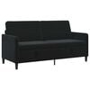 vidaXL Sofa mit Stauraum Schwarz 172 x 78 x 87 cm Polyester