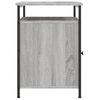 vidaXL Nachttische 2 Stk. Grau Sonoma 40x42x60 cm Holzwerkstoff