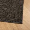 vidaXL Teppich ZIZUR Anthrazit 80x250 cm Jute-Optik Indoor und Outdoor