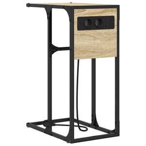 vidaXL Nachttisch Sonoma-Eiche 41,5 x 26 x 60,5 cm Holzwerkstoff