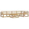 vidaXL Outdoor-Sofagarnitur 6 pcs Wei&szlig; 79 x 79 x 37 cm