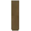 vidaXL B&uuml;cherregal/Raumteiler Honigbraun 60x35x135 Massivholz Kiefer