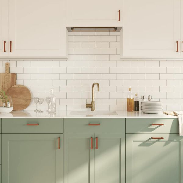 vidaXL M&ouml;belgriffe 10 Stk. Bronzen 96 mm Edelstahl