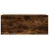 vidaXL Bad-Wandschrank Räuchereiche 100x25x40 cm Holzwerkstoff
