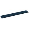 vidaXL Wandpaneele 12 Stk. Blau 90x15 cm Samt 1,62 m&sup2;
