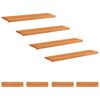 vidaXL Treppenstufen 8 stk. 120 x 30 x 2 cm Hellbraun Massivholz Buche