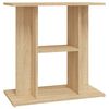 vidaXL Aquariumst&auml;nder Sonoma-Eiche 60x30x60 cm Holzwerkstoff