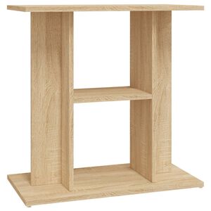 vidaXL Aquariumst&auml;nder Sonoma-Eiche 60x30x60 cm Holzwerkstoff