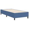 vidaXL Boxspringbett Blau 90 x 190 cm Cordstoff