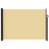 vidaXL Ausziehbares Seitenmarkise Sand 300 x 160 cm Polyester