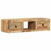vidaXL TV-Wandschrank 100x32x25 cm Raues Massivholz Mango