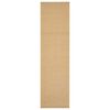 vidaXL Teppich Natur Sisal 80x300 cm