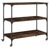 vidaXL K&uuml;chenwagen R&auml;uchereiche 102x50x95 cm Holzwerkstoff
