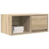 vidaXL TV-Schrank Sonoma-Eiche 60x31x25,5 cm Holzwerkstoff