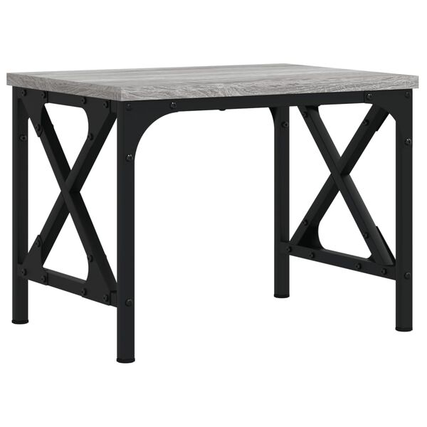 vidaXL Druckerst&auml;nder Grau Sonoma 40x30x31 cm Holzwerkstoff