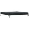 vidaXL Tischdecken Uni Schwarz 142 x 142 x 15 cm Stoff