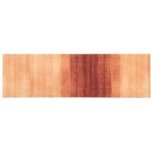 vidaXL K&uuml;chen Teppich Orangeton 150 x 45 cm 100% Polyamid Waschbar