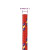 vidaXL Bootsseil Rot 5 mm 50 m Polypropylen
