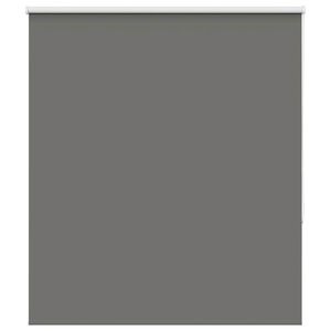 vidaXL Verdunkelungsrollo Grau 140x175cm Stoffbreite 136,6cm Polyester