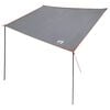 vidaXL Wohnwagenmarkise Grau und Orange 240 x 350 cm Taft Wasserdicht