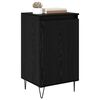 vidaXL Sideboard Schwarz Eichen-Optik 40 x 35 x 70 cm Holzwerkstoff