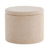 Venture Home Hocker Dunken 51x51x43 cm Teddy Beige