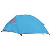 vidaXL Kuppel-Campingzelt 1 Person Blau Wasserdicht