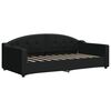 vidaXL Tagesbett Schwarz 90x190 cm Stoff