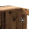 vidaXL B&uuml;cherschrank Altholz-Optik 82,5x30,5x80 cm Holzwerkstoff