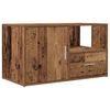 vidaXL Eckregal Altholz-Optik 200x40x45 cm Holzwerkstoff