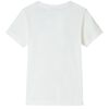 Kinder-T-Shirt Ecru 104