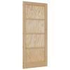 vidaXL Interior T&uuml;r 86 x 198,5 cm Sperrholz Natur