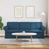 vidaXL Sofa Blau Gesamtabmessungen: 215 x 82 x 80 cm (B x T x H) Samt