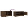 vidaXL TV-Schrank Braun Eichen-Optik 80x35x36,5 cm Holzwerkstoff