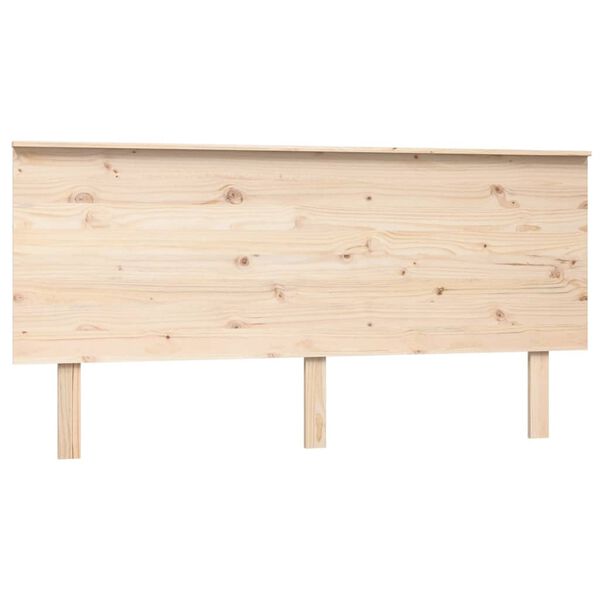 vidaXL Bett-Kopfteil 164x6x82,5 cm Massivholz Kiefer
