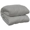 vidaXL Gewichtsdecke Grau 152x203 cm 11 kg Stoff