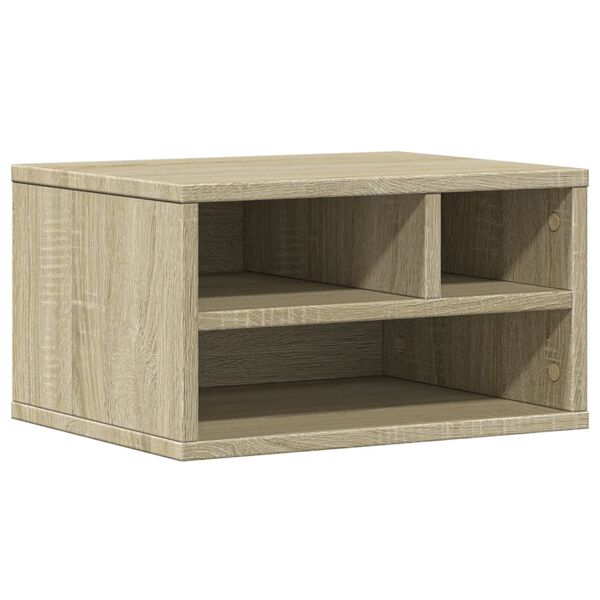 vidaXL Druckerst&auml;nder Sonoma-Eiche 40x32x22,5 cm Holzwerkstoff