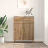 vidaXL Sideboard Artisan-Eiche 69,5 x 34 x 90 cm Holzwerkstoff
