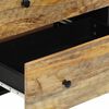 vidaXL Beistellschrank 60x33x75 cm Massivholz Mango