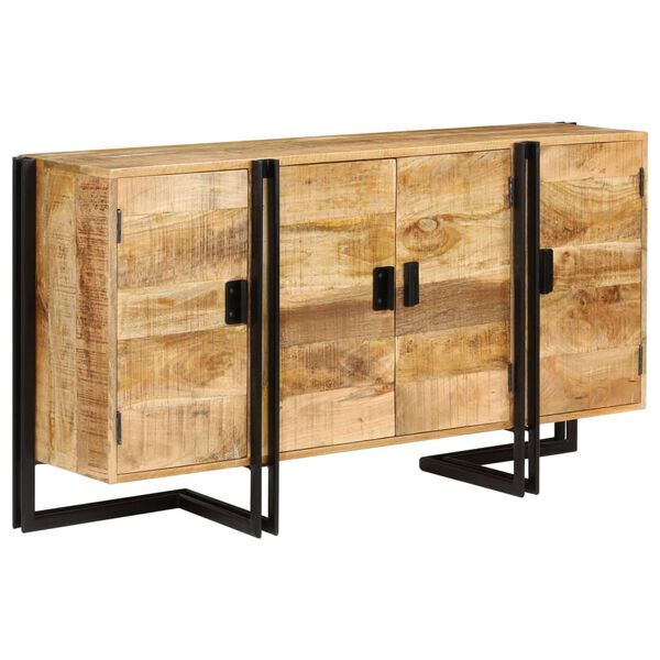 vidaXL Sideboard Massivholz Mango 150x40x80 cm