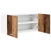vidaXL H&auml;ngeschrank mit Speicher Altholz 80 x 31 x 40 cm Holzwerkstoff