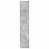 vidaXL B&uuml;cherregal Betongrau 40x30x152 cm Holzwerkstoff