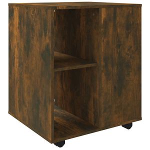 vidaXL Rollschrank R&auml;uchereiche 60x53x72 cm Holzwerkstoff