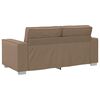 vidaXL Sofa 140cm Cappuccino Stoff