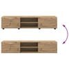 vidaXL TV-Schrankset mit Schubladen Artisan-Eiche Holzwerkstoff