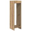 vidaXL Pflanzenst&auml;nder Artisan-Eiche 30 x 30 x 100 cm Holzwerkstoff