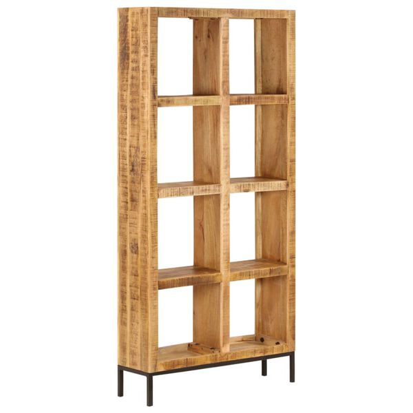 vidaXL B&uuml;cherregal 80x25x175 cm Massivholz Mango