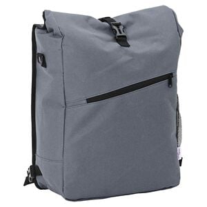 vidaXL Fahrradtasche Grau 33 x 16 x 60 cm Polyester