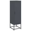 vidaXL Highboard Anthrazit 36x39x123 cm Stahl